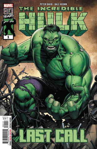 Incredible Hulk: Last Call 1 Comic Book NM
