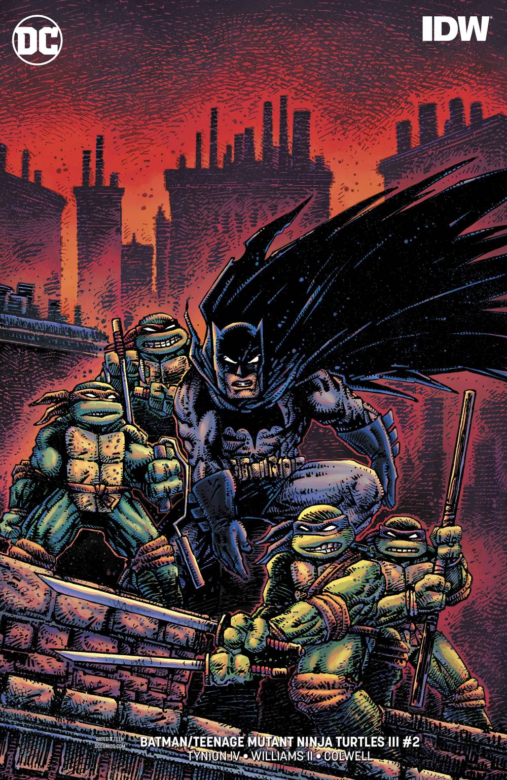 Batman/Teenage Mutant Ninja Turtles III 2 Var A Comic Book