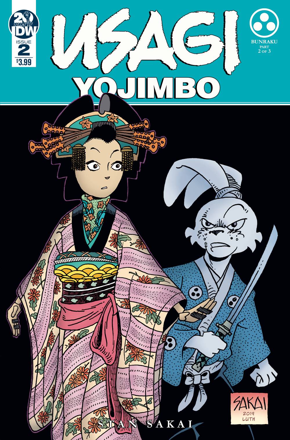 Usagi Yojimbo (IDW) 2 Comic Book NM