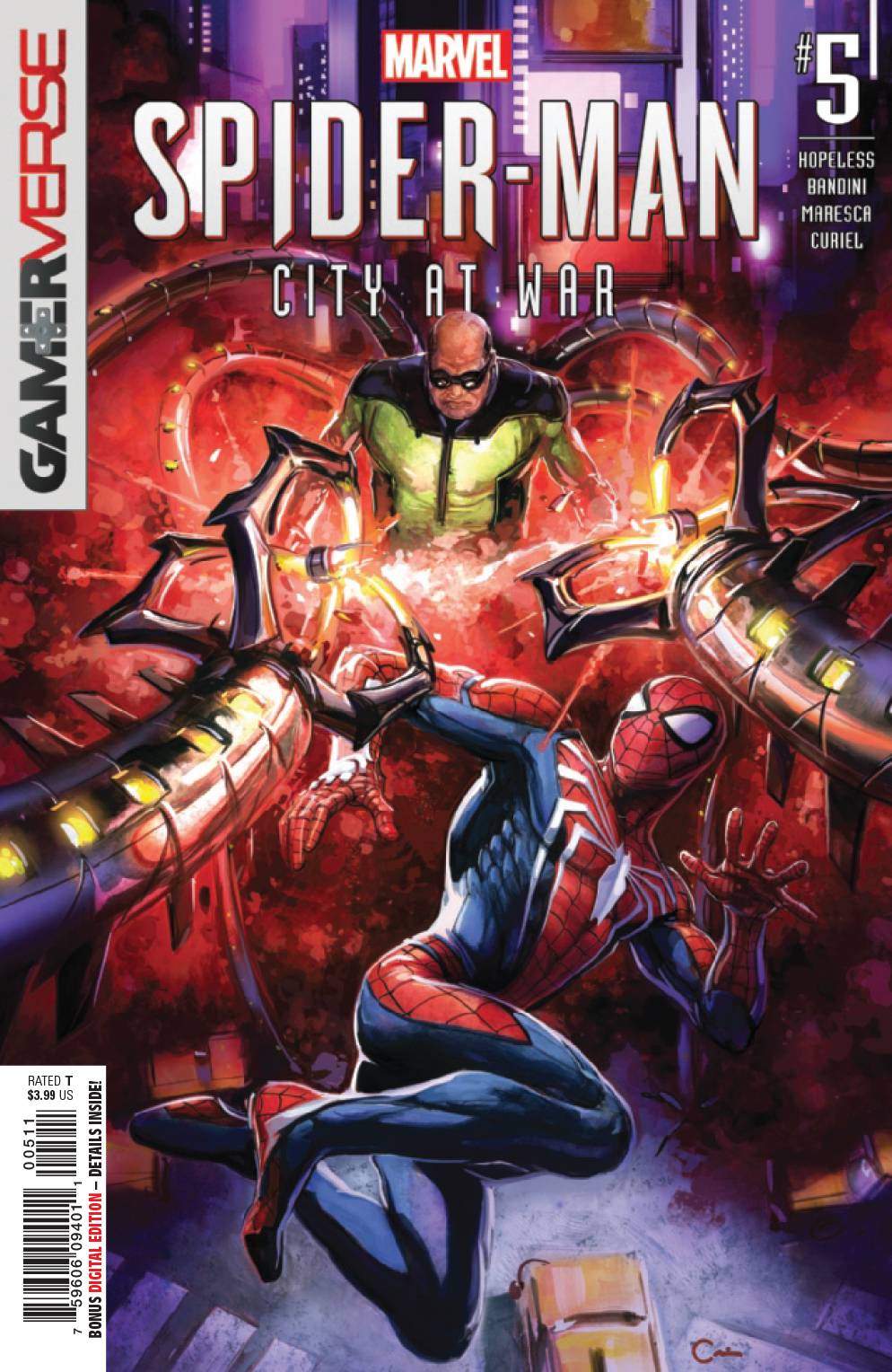 Spider-Man: City at War 5 Comic Book NM