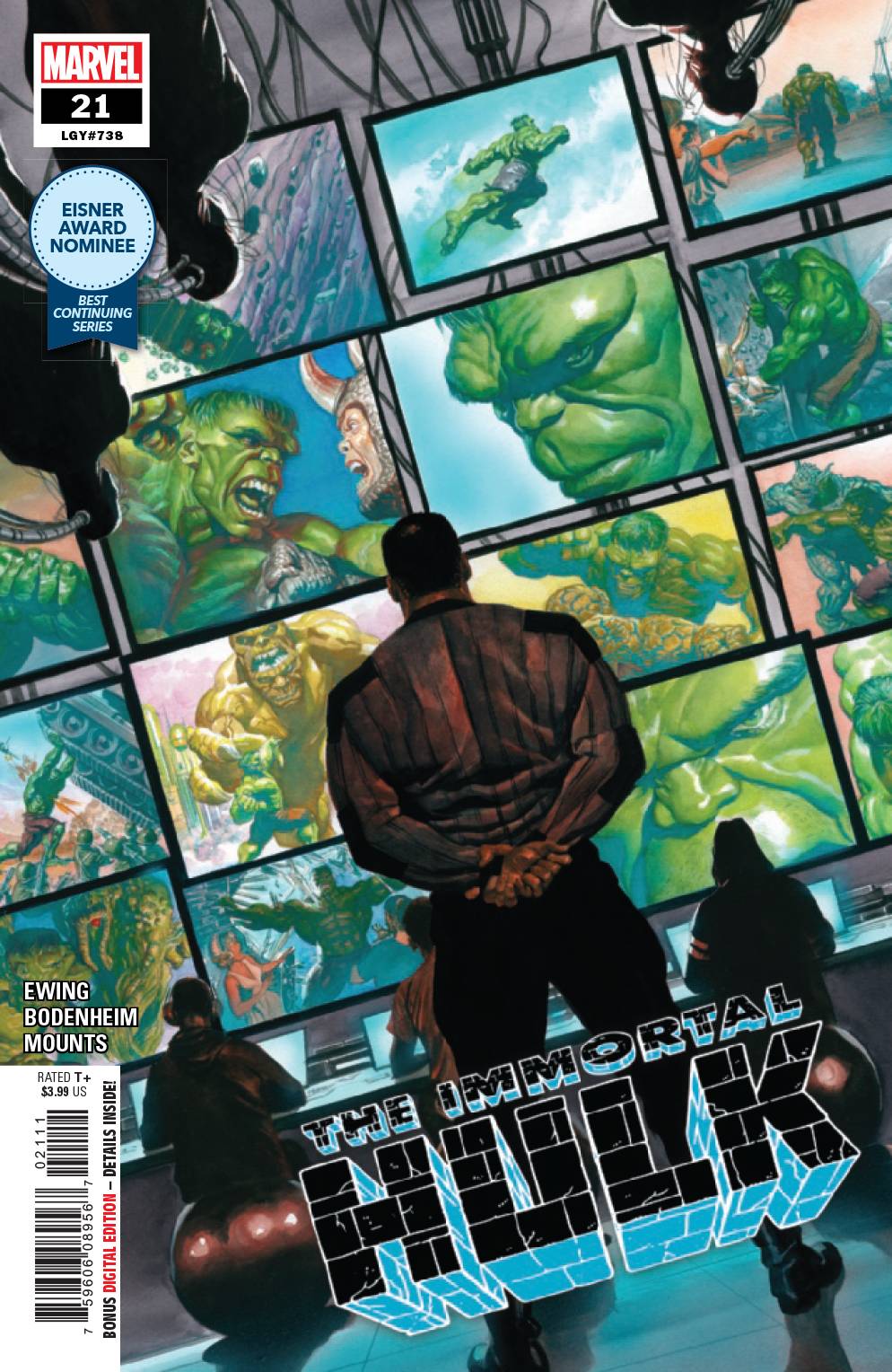 Immortal Hulk 21 Comic Book NM