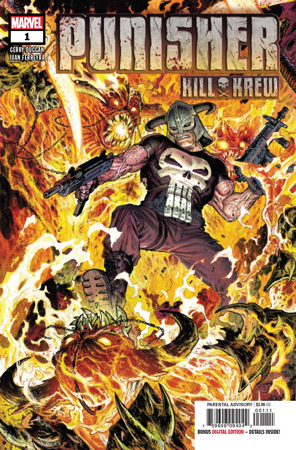 Punisher Kill Krew 1 Comic Book NM
