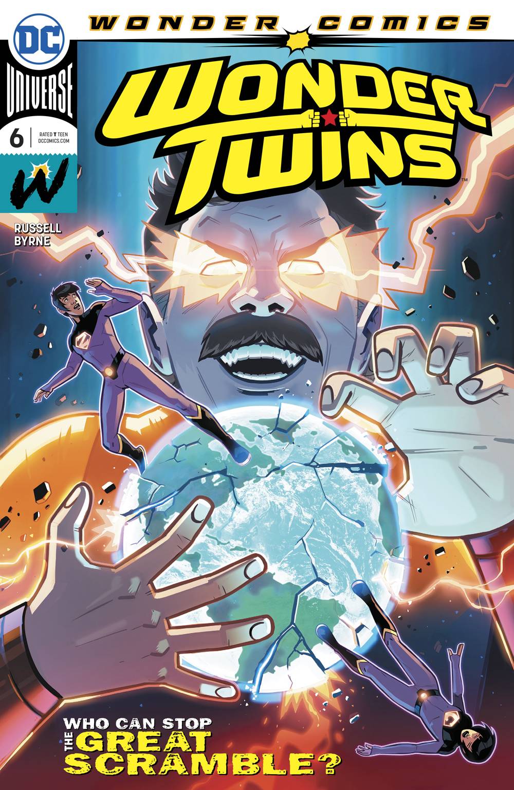 Wonder Twins 6 Comic Book NM