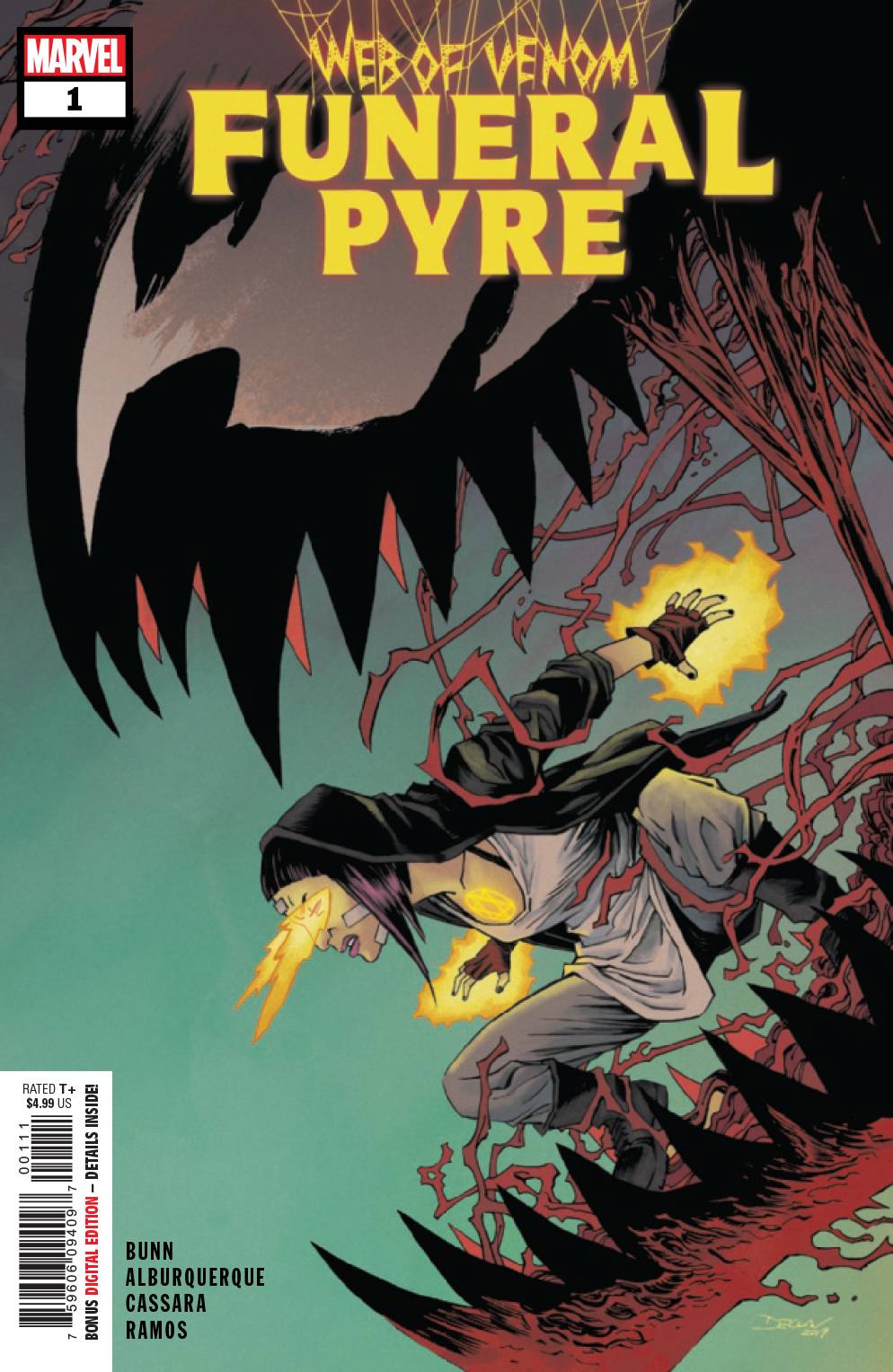 Web of Venom: Funeral Pyre 1 Comic Book NM