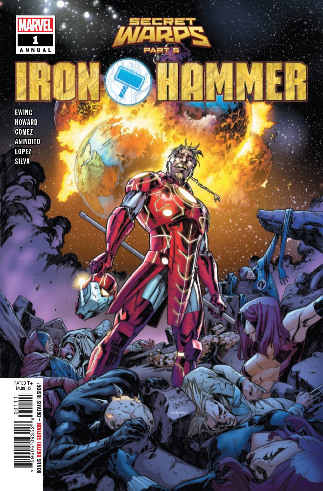 Secret Warps: Iron Hammer Anl 1 Comic Book NM