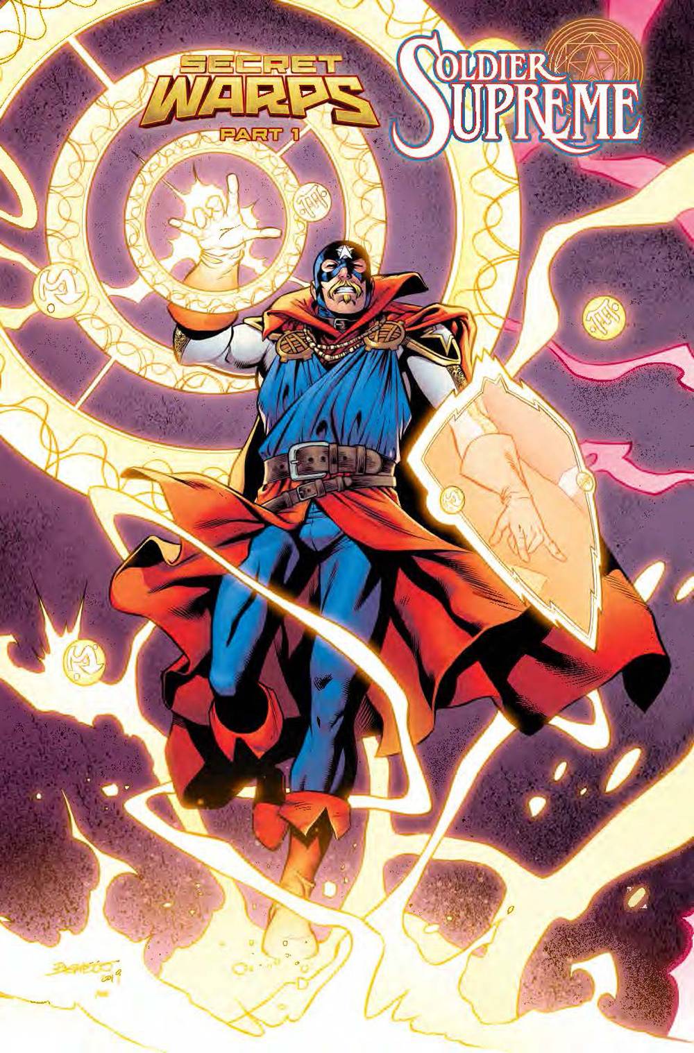 Secret Warps: Soldier Supreme Anl 1 Var A Comic Book NM