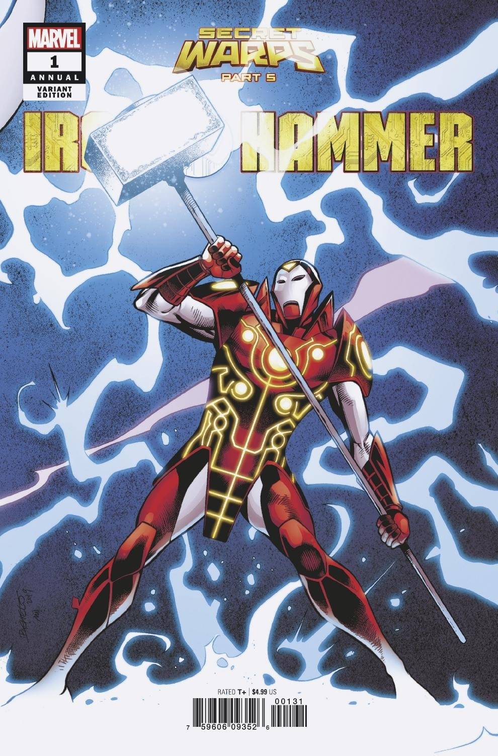 Secret Warps: Iron Hammer Anl 1 Var A Comic Book NM