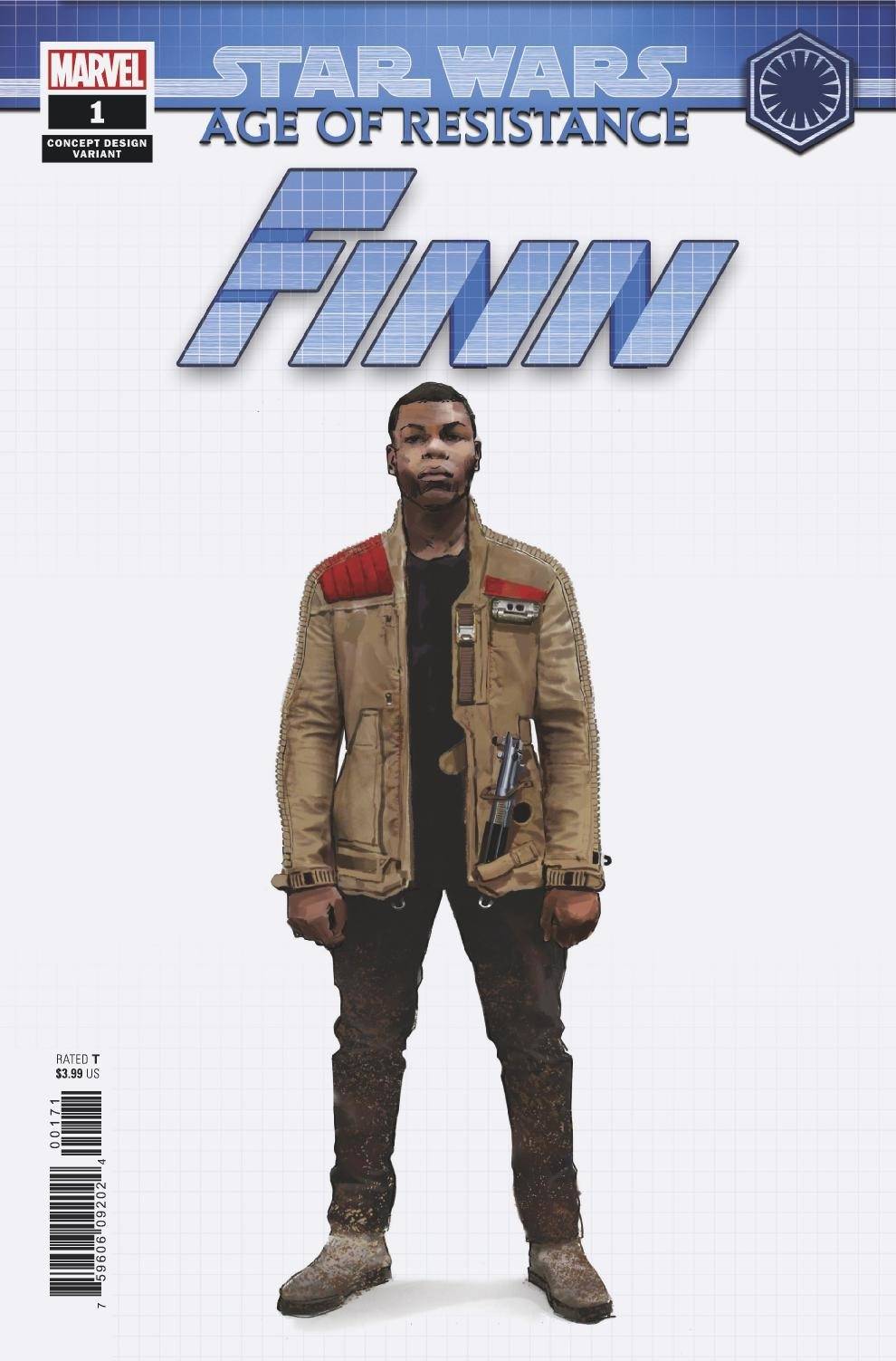 Star Wars: Age of Resistance—Finn 1 Var D Comic Book NM