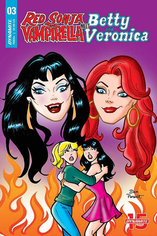 Red Sonja and Vampirella Meet Betty and Veronica 3 Var D Comic Book NM