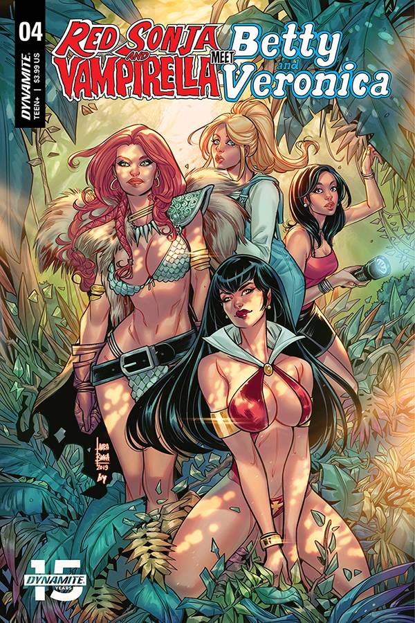 Red Sonja and Vampirella Meet Betty and Veronica 4 Var C Comic Book NM