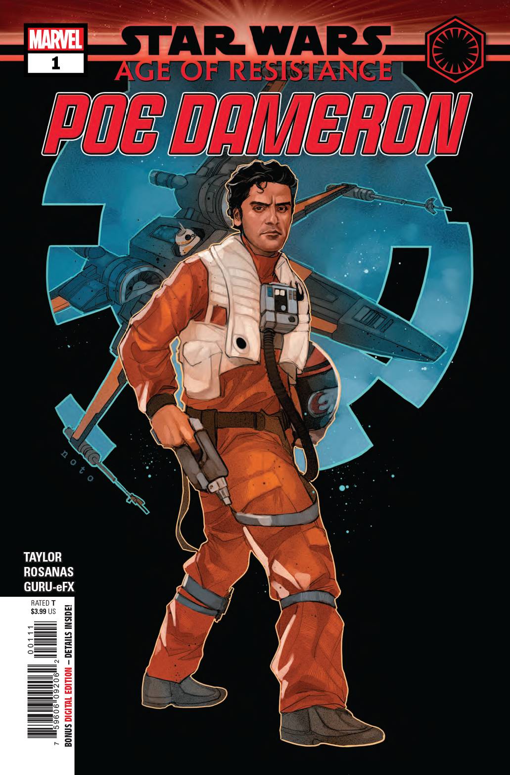 Star Wars: Age of Resistance—Poe Dameron 1 Comic Book NM