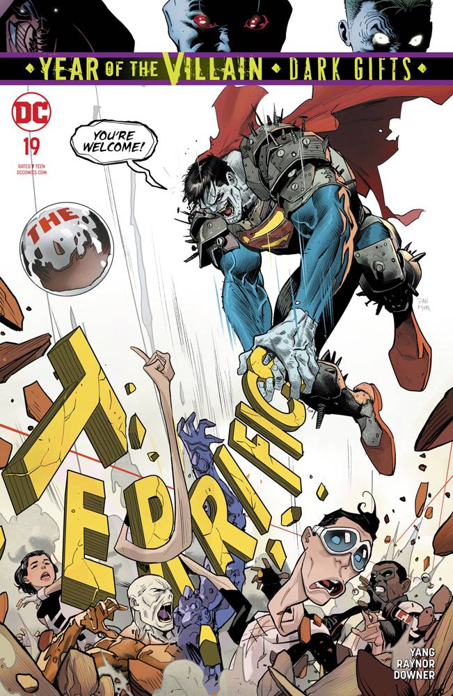 Terrifics 19 Comic Book NM