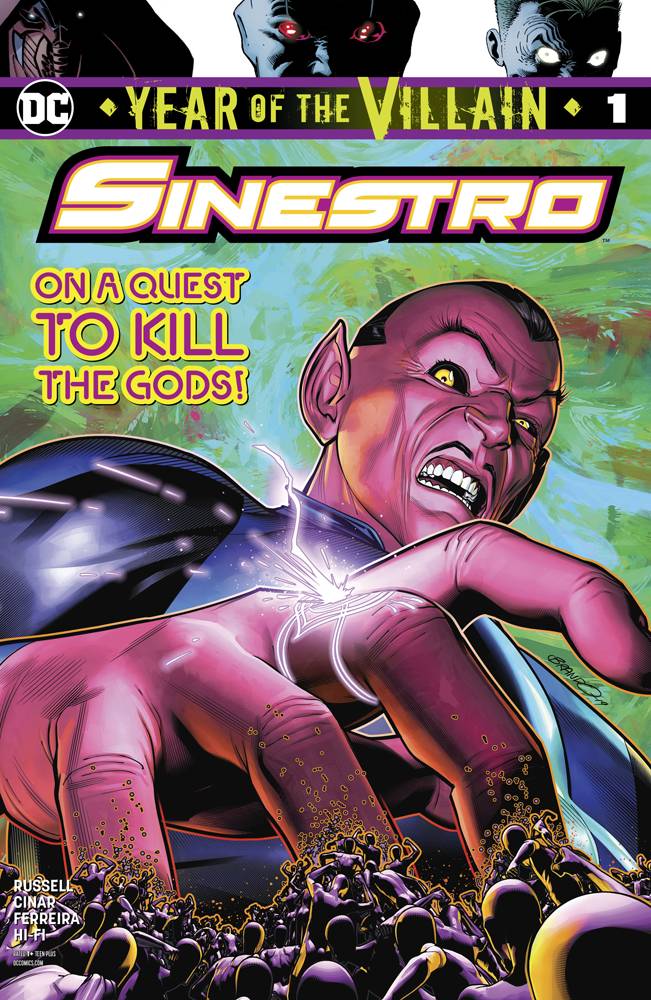 Sinestro: Year of the Villain 1 Comic Book NM