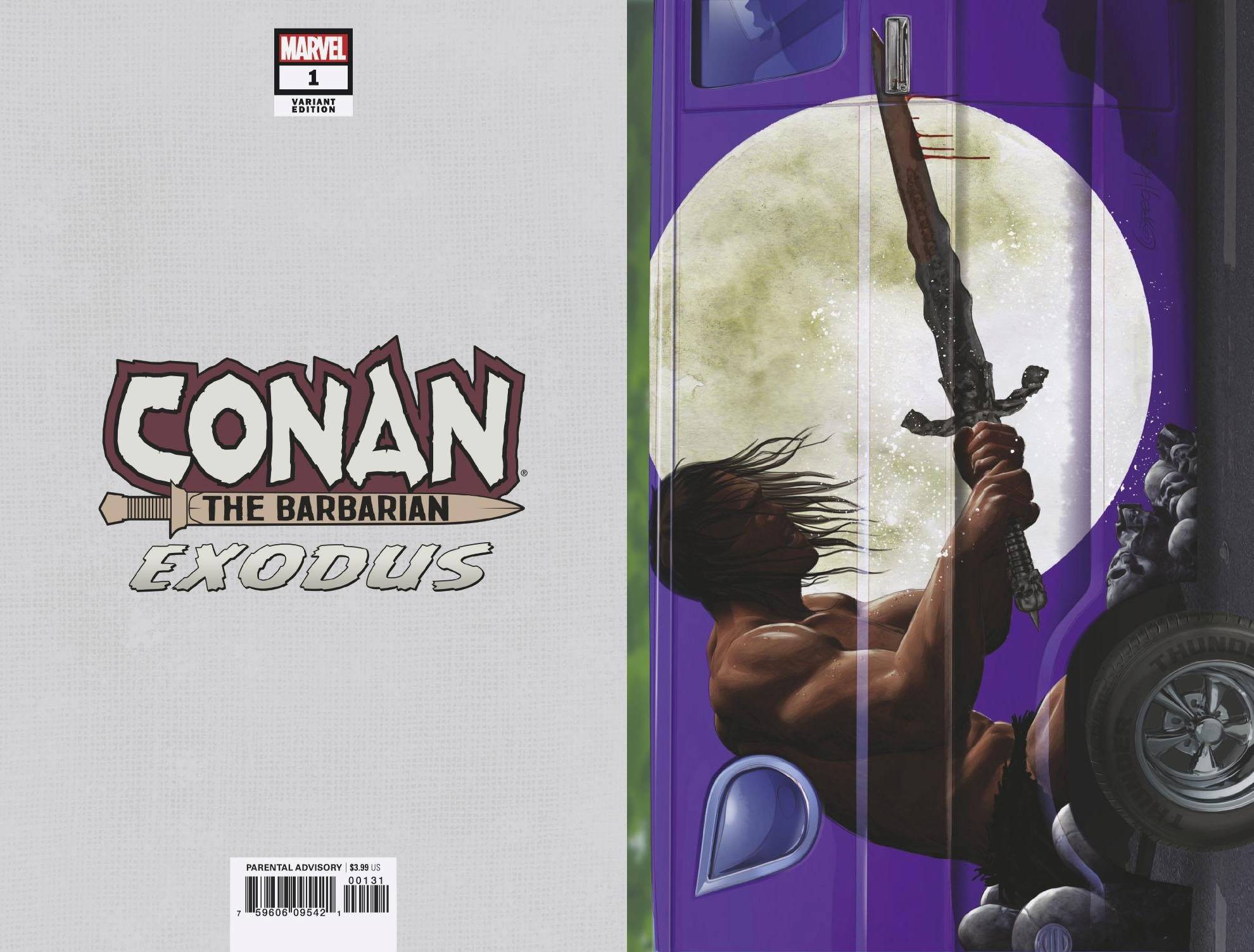 Conan the Barbarian: Exodus 1 Var B Comic Book NM