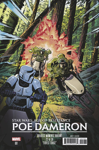 Star Wars: Age of Resistance—Poe Dameron 1 Var B Comic Book NM