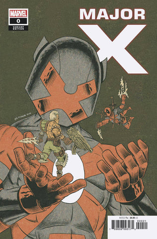 Major X 0 Var A Comic Book NM