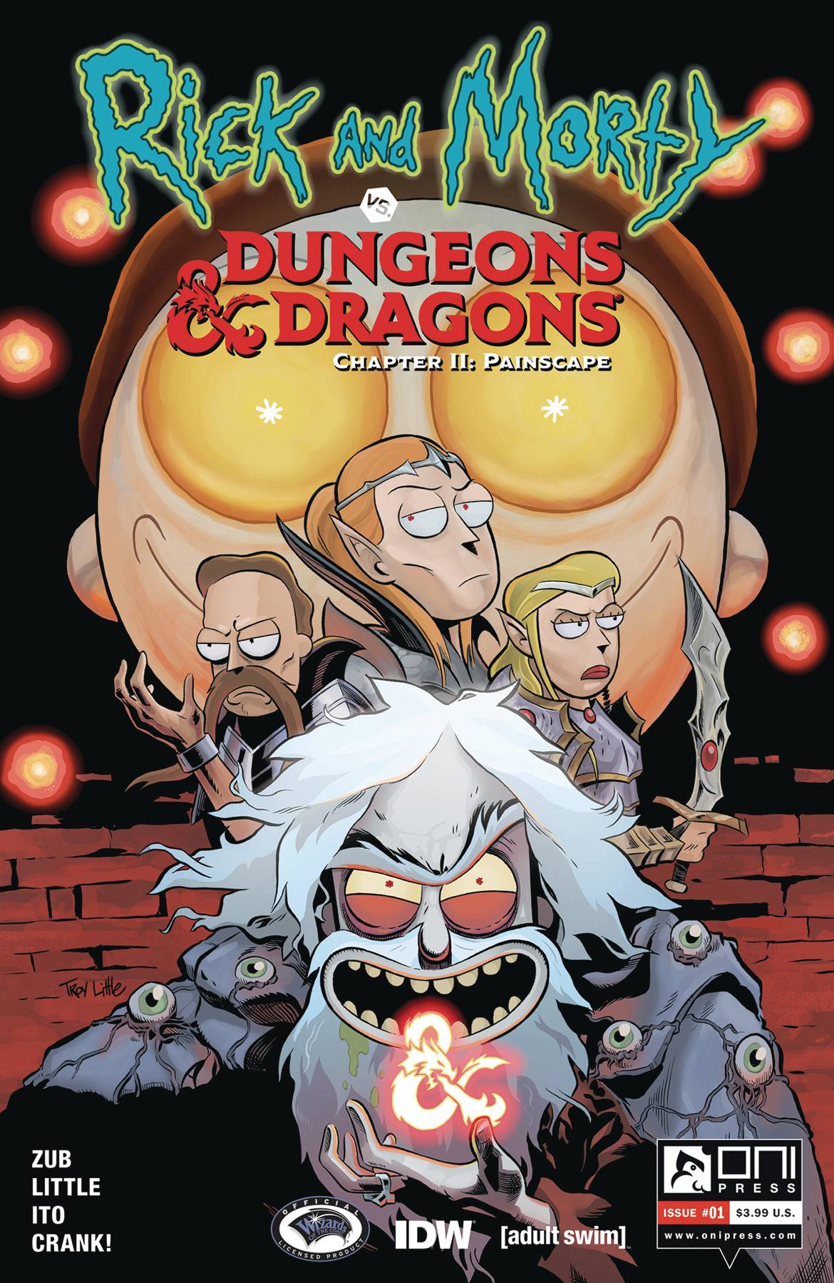 Rick and Morty vs. Dungeons & Dragons II: Painscape 1 Var A Comic Book NM