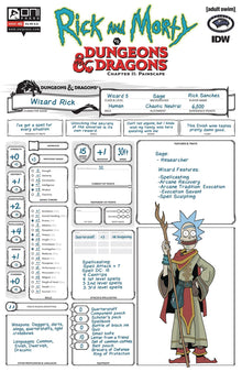 Rick and Morty vs. Dungeons & Dragons II: Painscape 1 Var D Comic Book NM