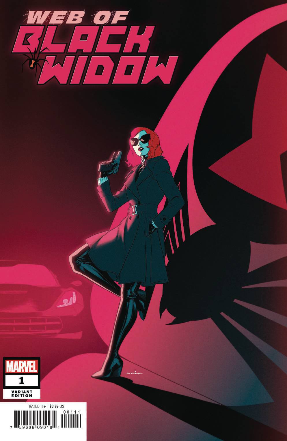 Web of Black Widow 1 Var C Comic Book NM