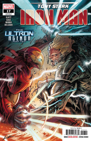Tony Stark: Iron Man 17 Comic Book NM