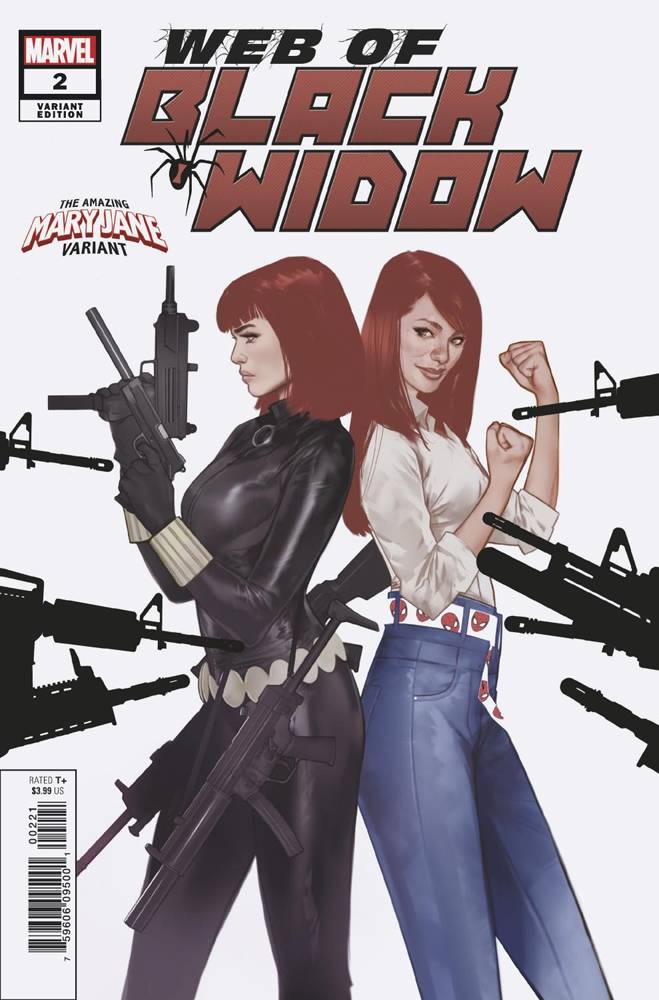 Web of Black Widow 2 Var A Comic Book NM