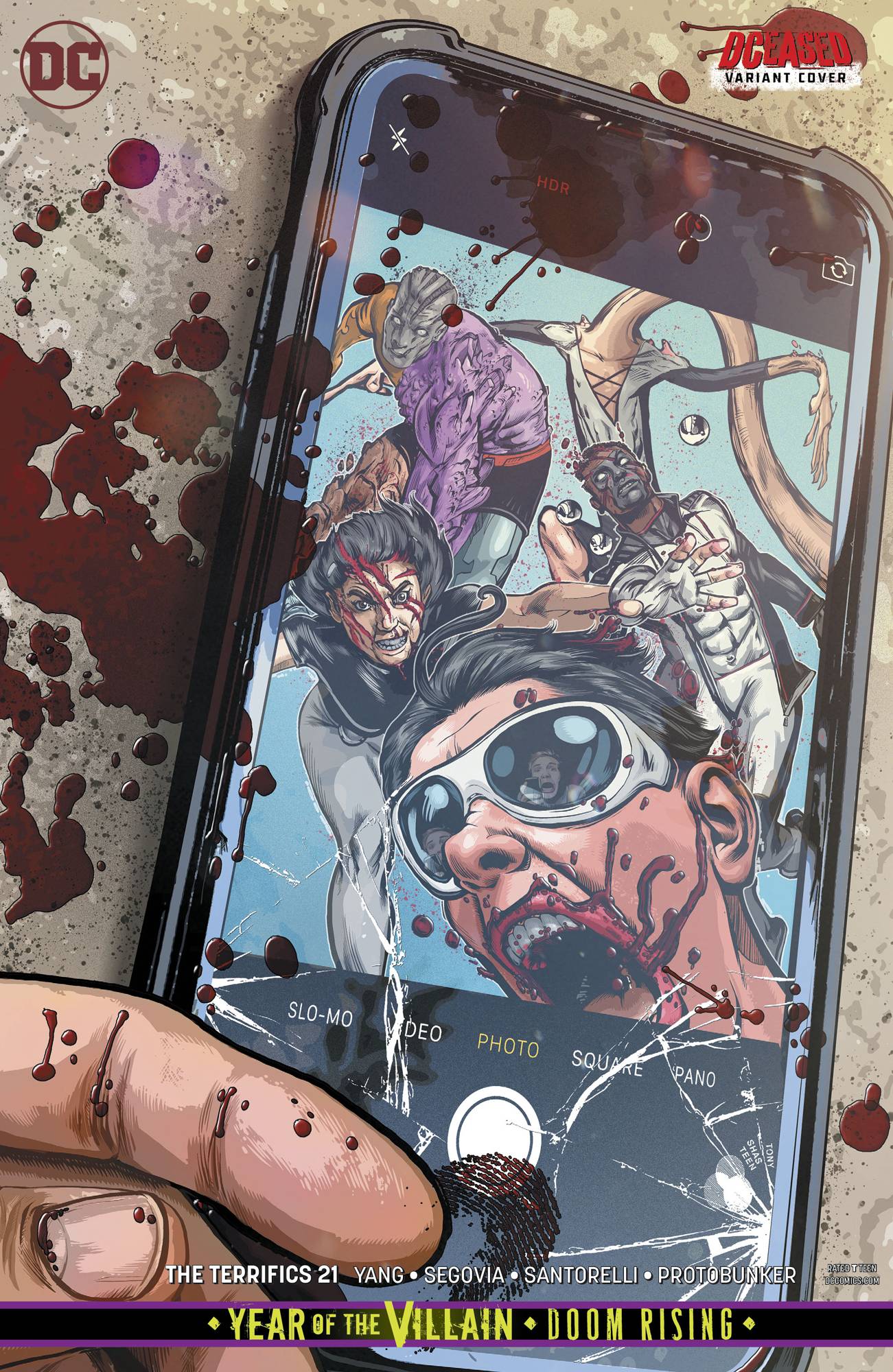 Terrifics 21 Var A Comic Book NM