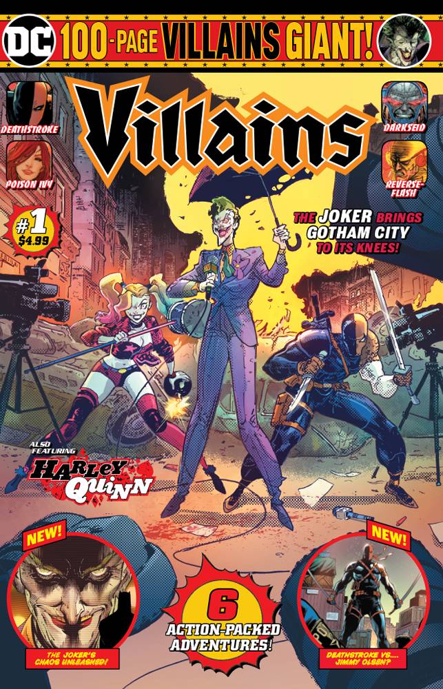Villains Giant 1 Comic Book NM