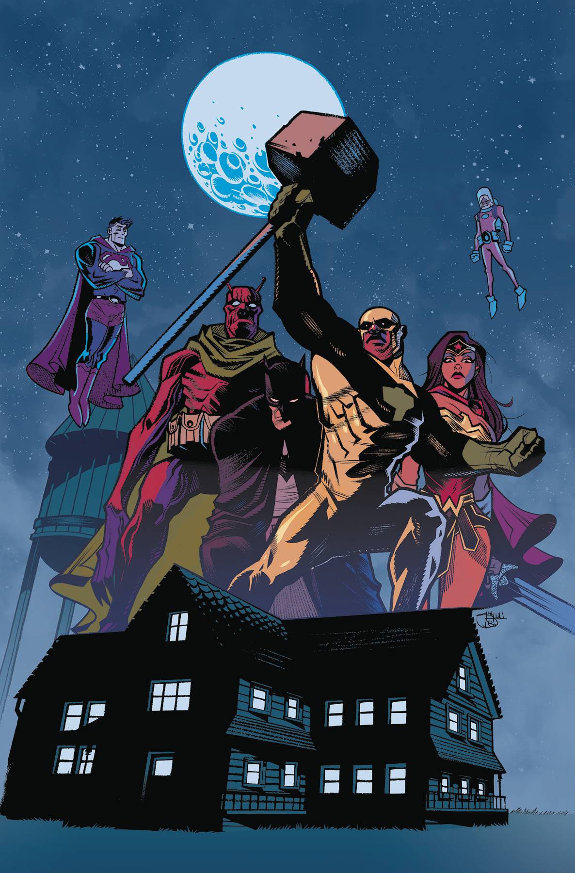 Black Hammer/Justice League: Hammer of Justice! 5 Var C Comic Book NM