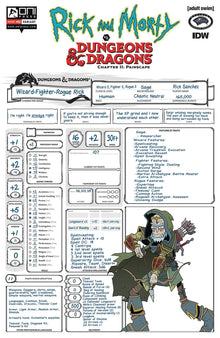 Rick and Morty vs. Dungeons & Dragons II: Painscape 3 Var C Comic Book NM