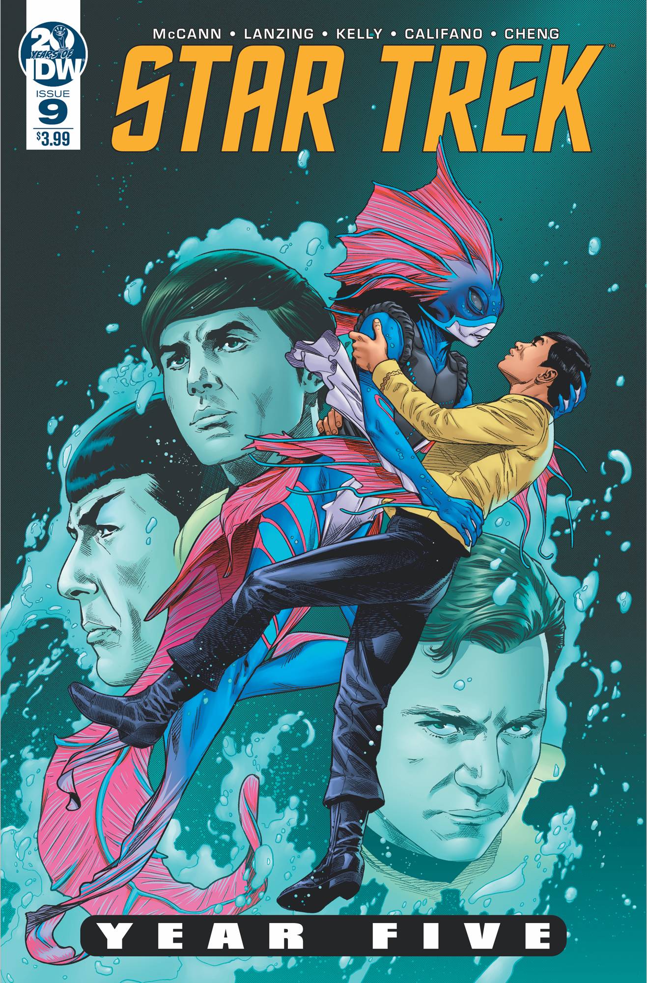 Star Trek: Year Five 9 Var A Comic Book NM