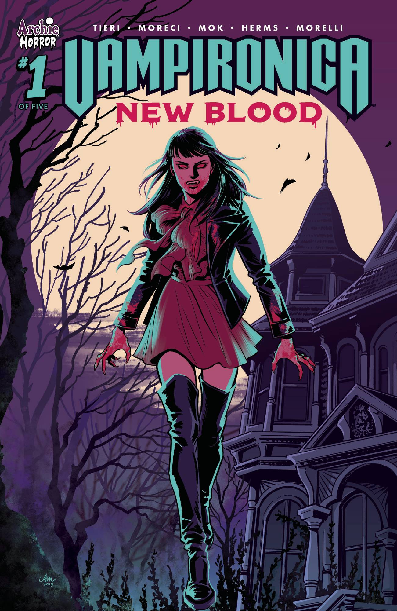 Vampironica: New Blood 1 Var A Comic Book NM