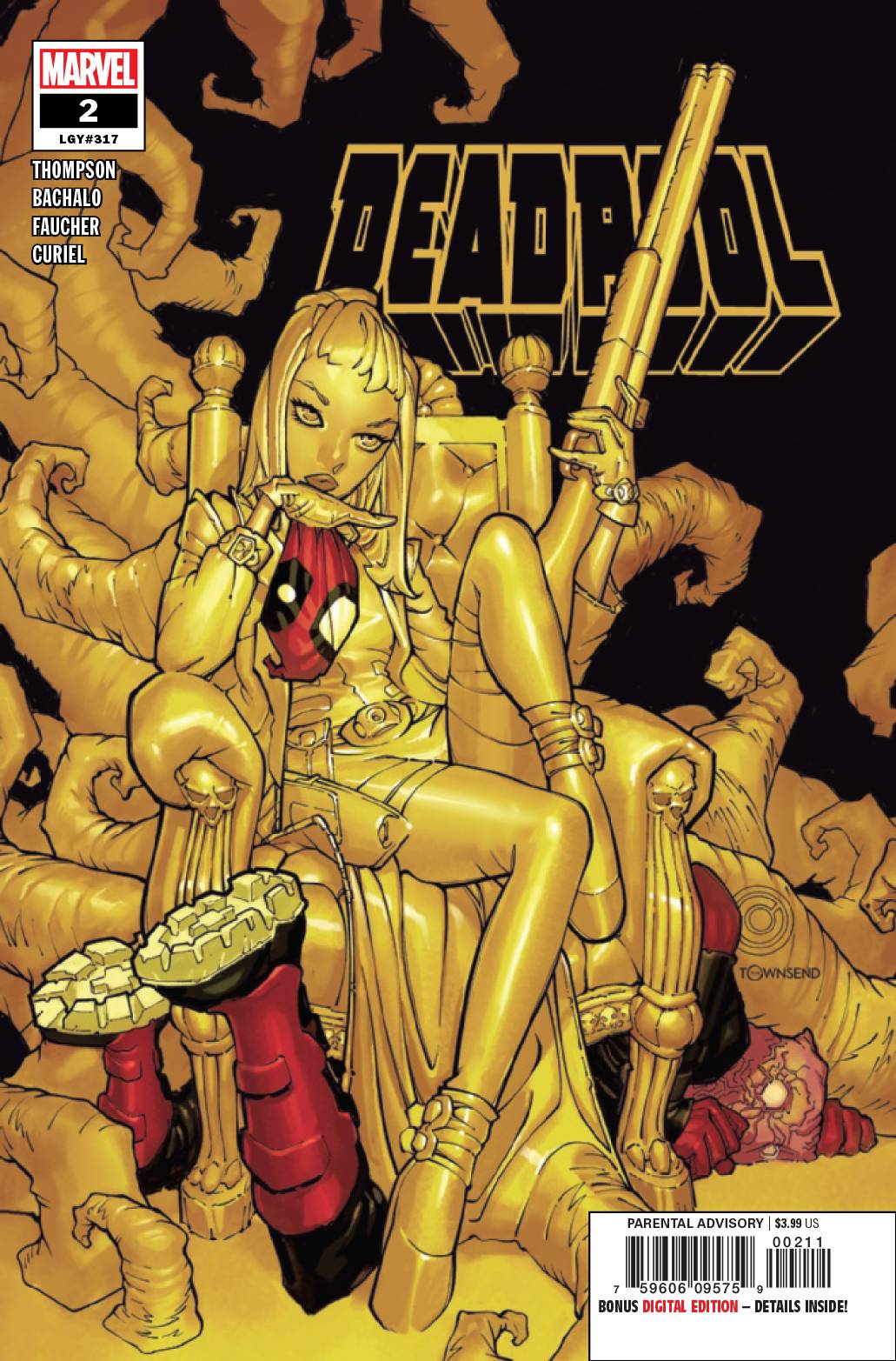Deadpool (7th Series) 2 Comic Book NM
