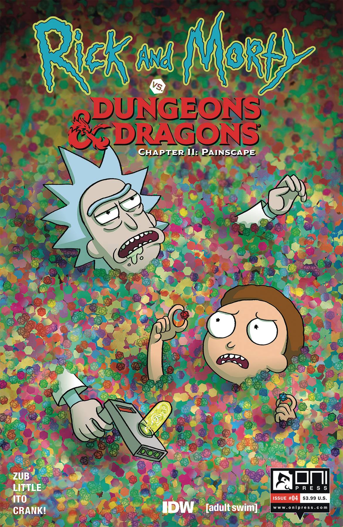 Rick and Morty vs. Dungeons & Dragons II: Painscape 4 Var B Comic Book NM