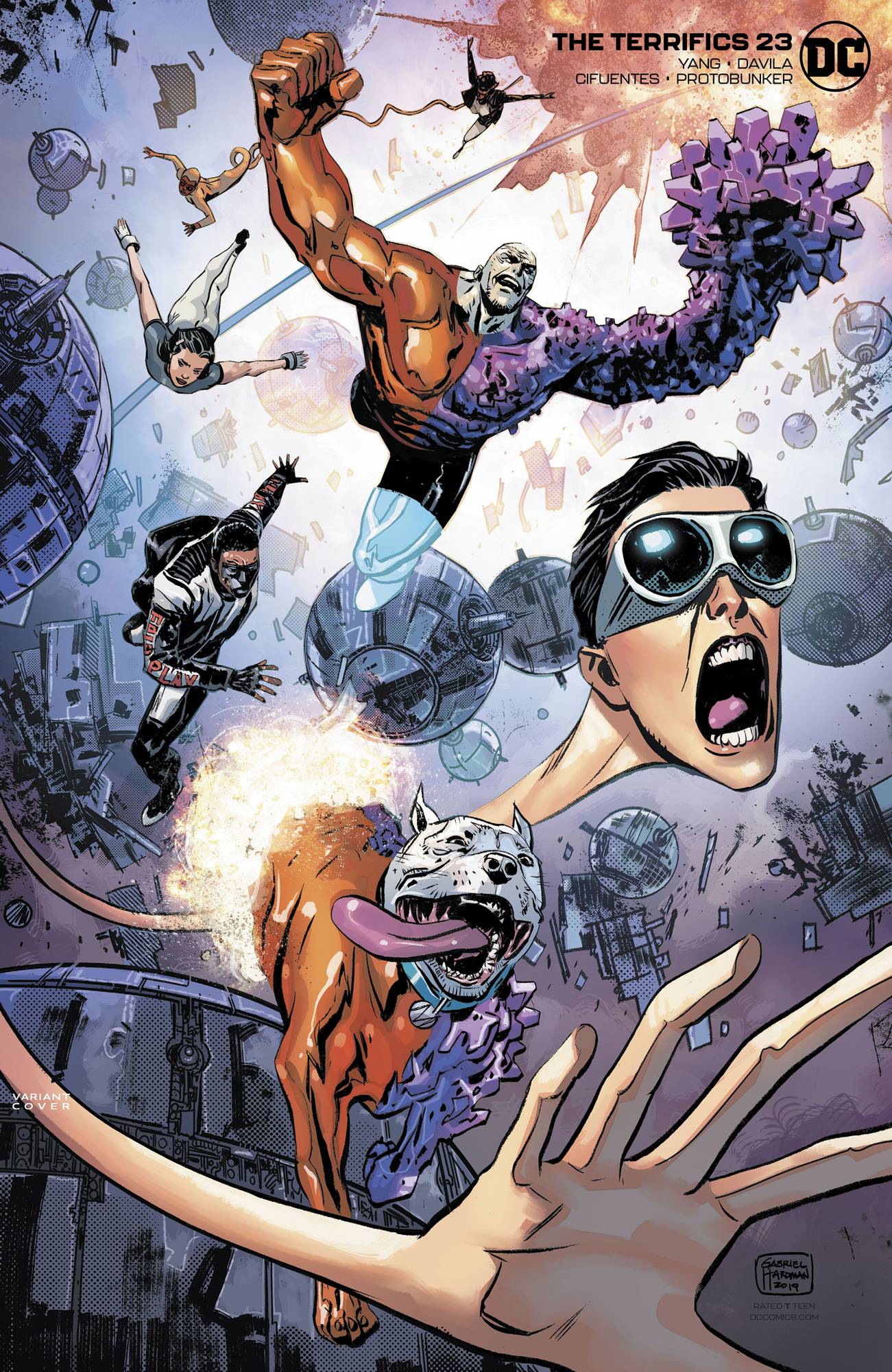 Terrifics 23 Var A Comic Book NM
