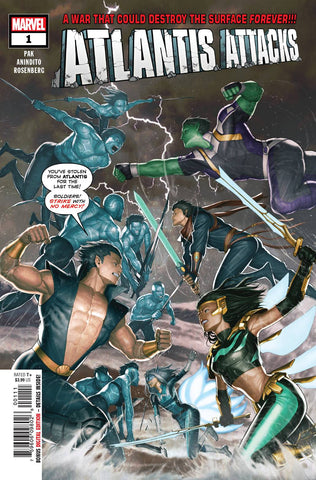 Atlantis Attacks 1 Comic Book