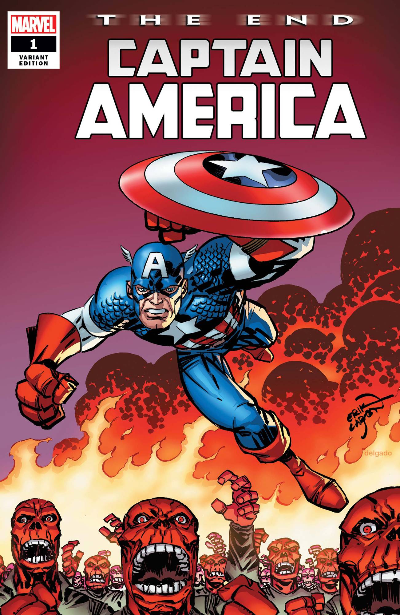 Captain America: The End 1 Var A Comic Book NM