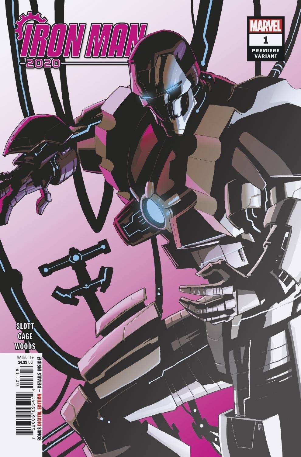 Iron Man 2020 (2nd Series) 1 Var J Comic Book NM