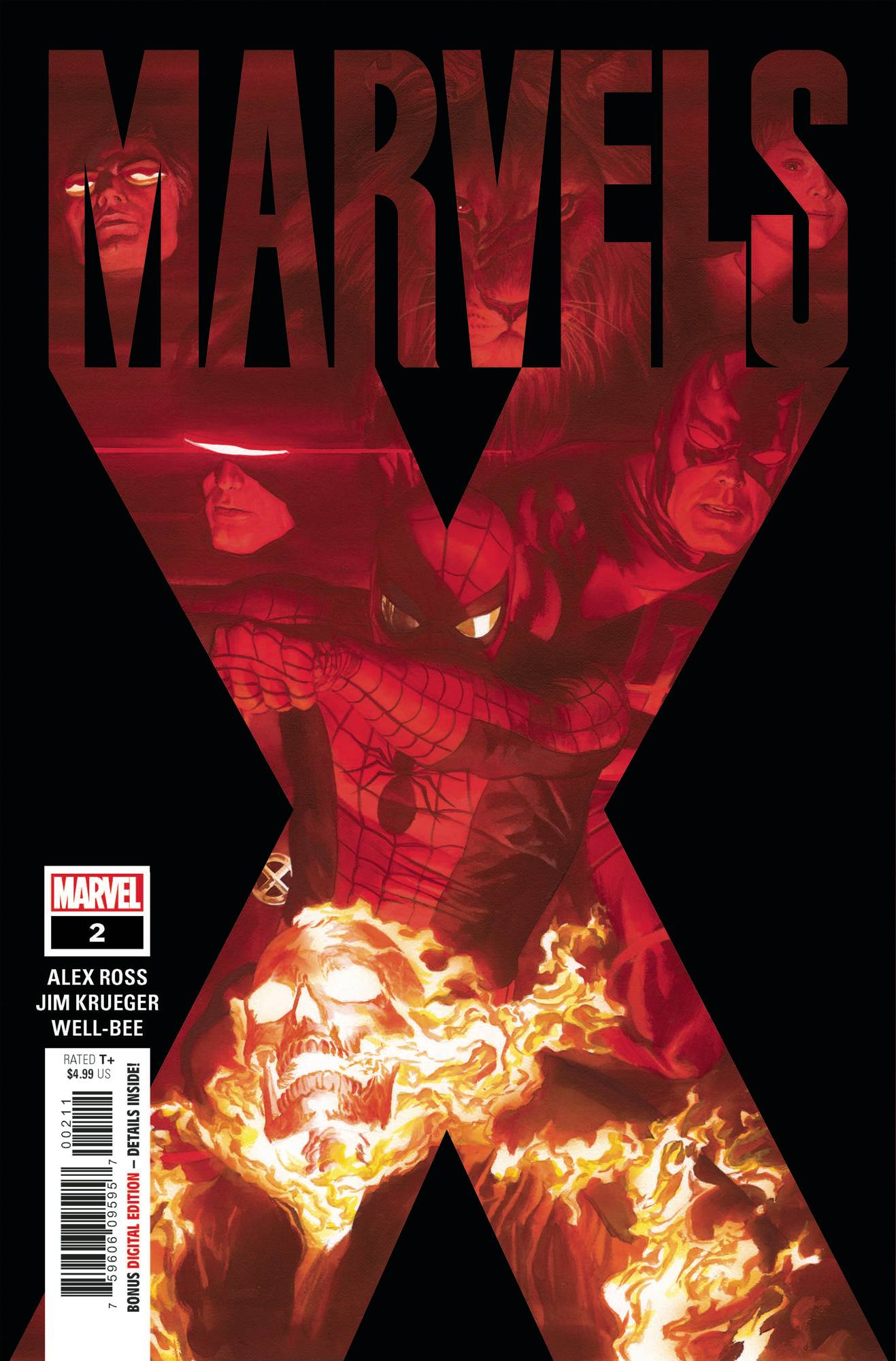 Marvels X 2 Comic Book NM