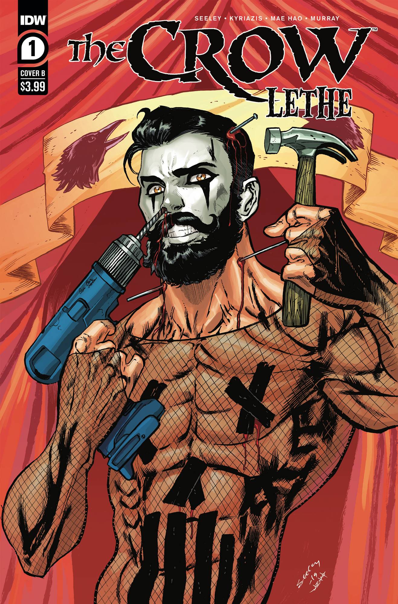 The Crow: Lethe #1 Cover B Tim Seeley Variant