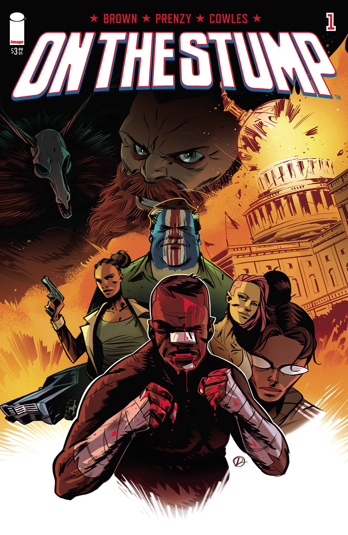 On the Stump 1 Var A Comic Book NM