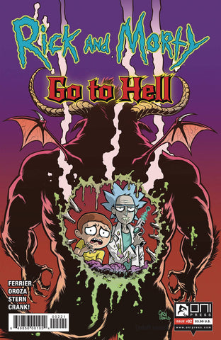 Rick and Morty Go to Hell 2 Var B Comic Book NM