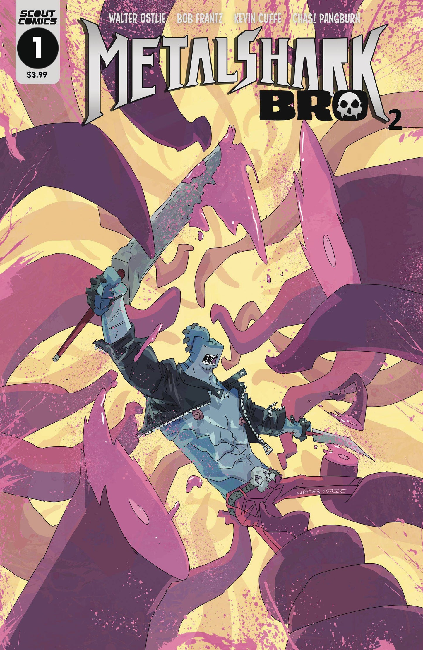 Metalshark Bro: Assault on Hamzig Island 1 Comic Book NM