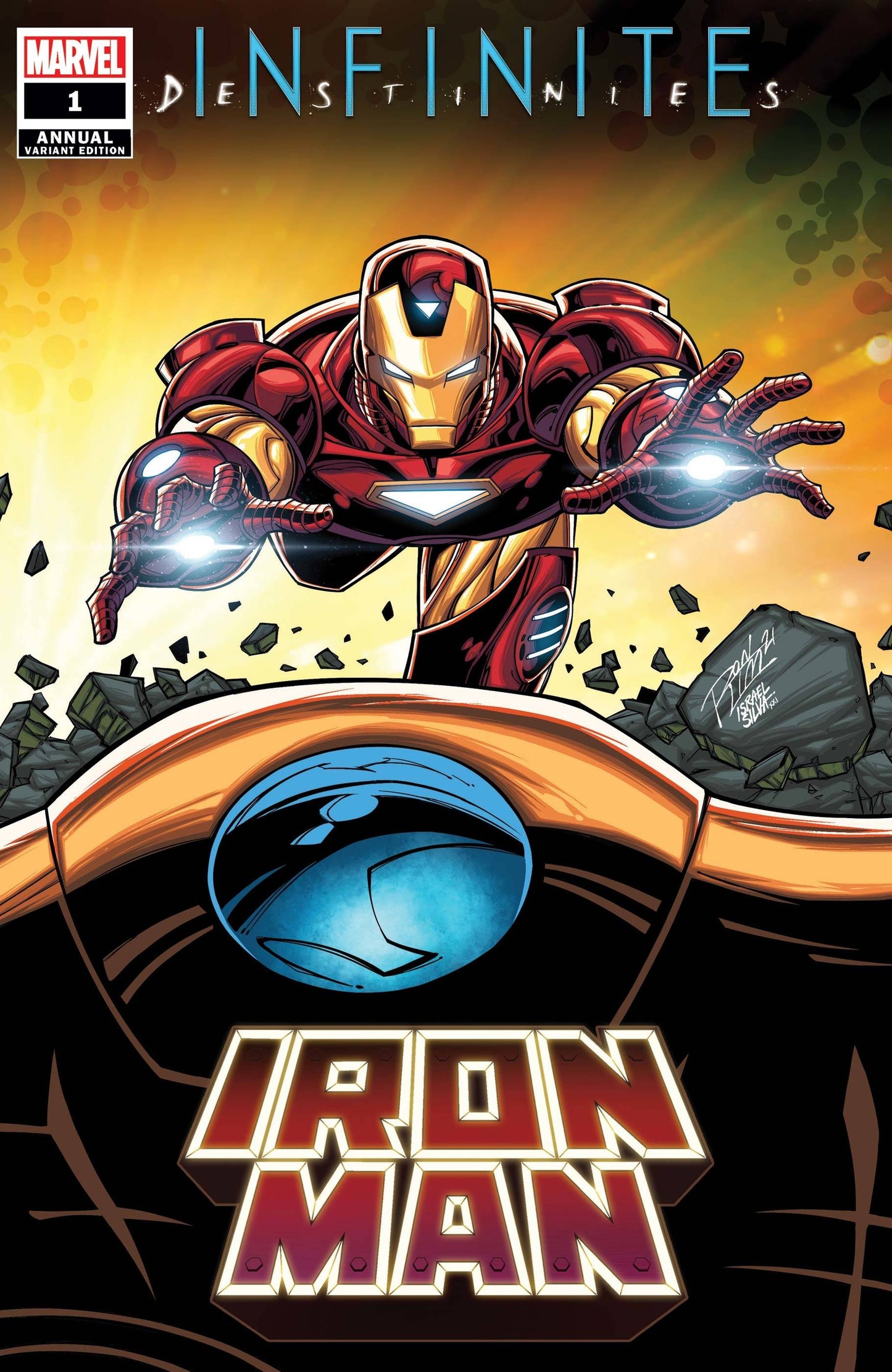 IRON MAN ANNUAL #1 RON LIM CONNECTING VAR (RES)