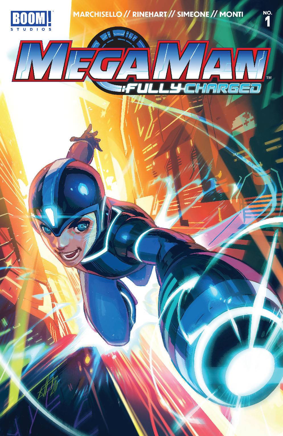 Mega Man: Fully Charged 1 Var A Comic Book NM