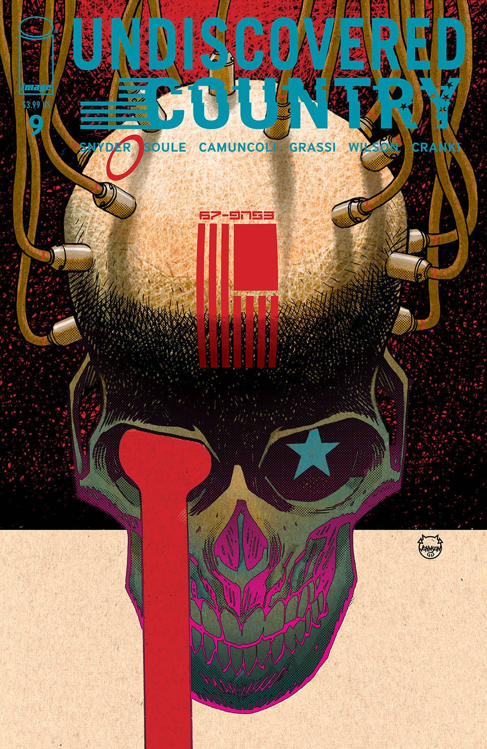 UNDISCOVERED COUNTRY #9 CVR B JOHNSON
