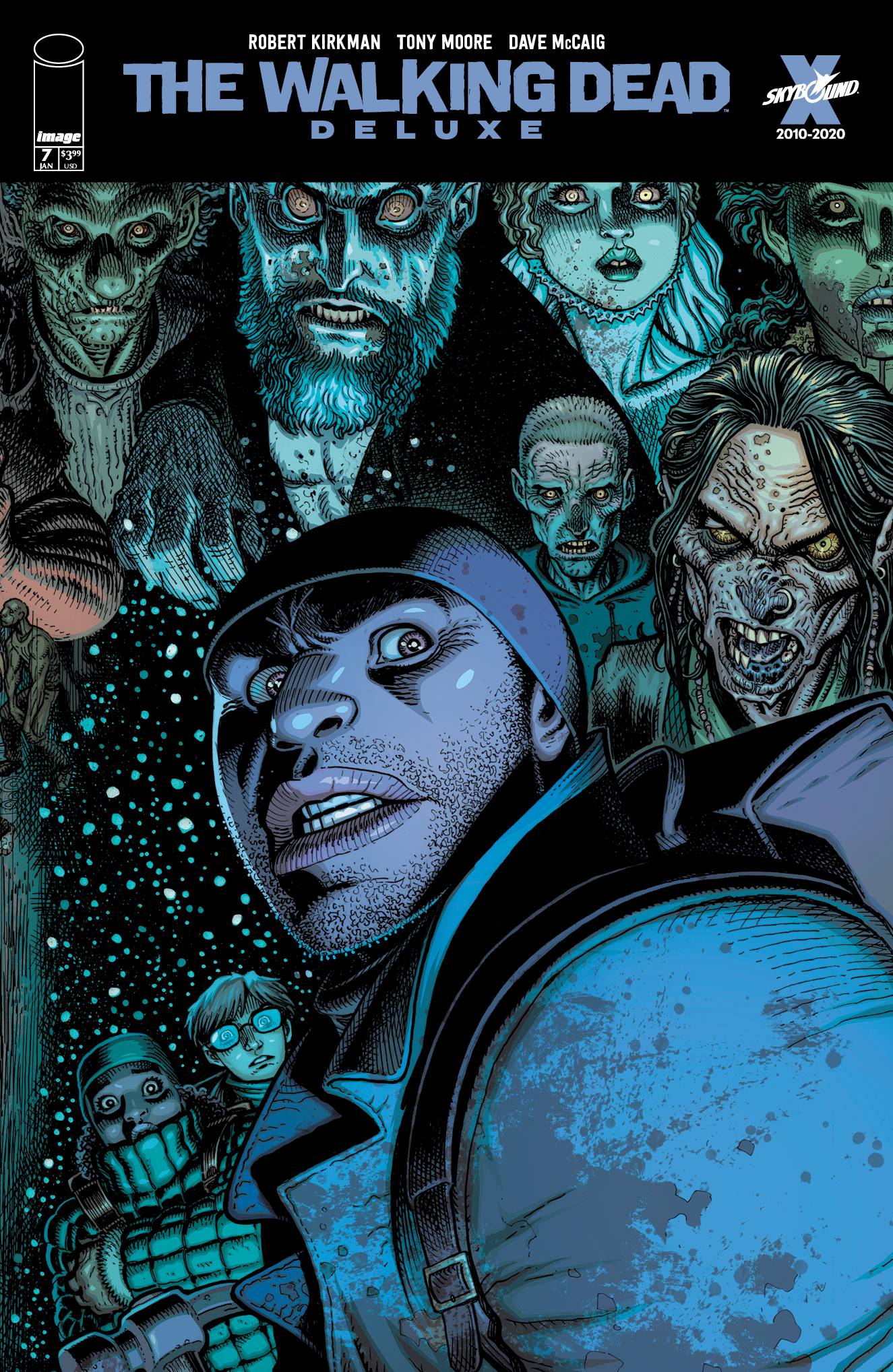 WALKING DEAD DLX #7 CVR C ADAMS & MCCAIG (MR)