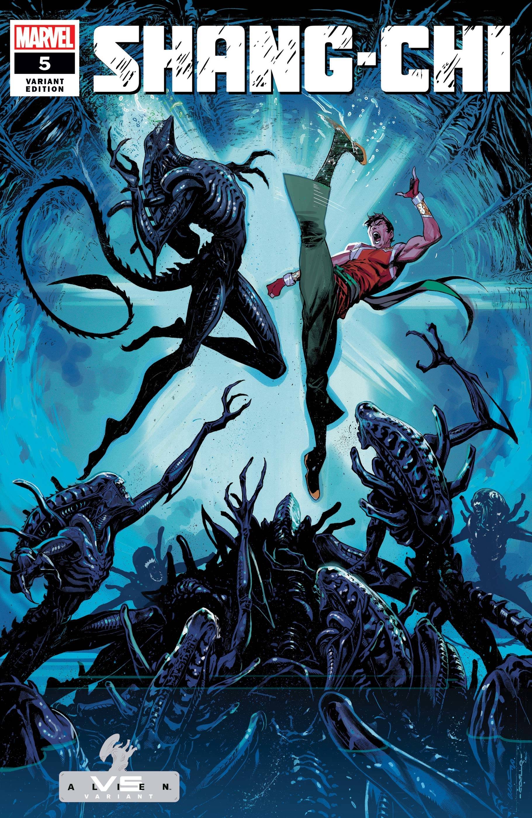 SHANG-CHI #5 (OF 5) COELLO MARVEL VS ALIEN VAR