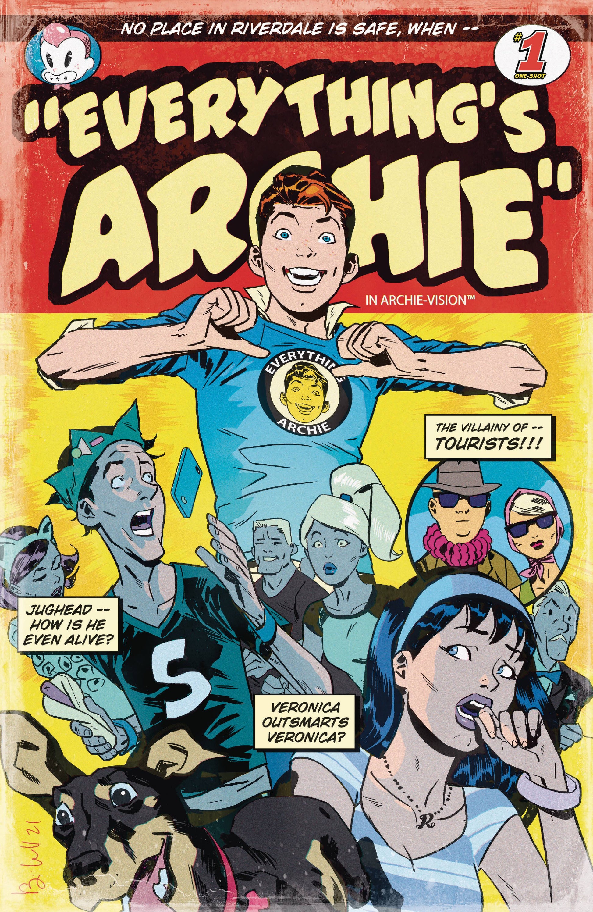 ARCHIE 80TH ANNIV EVERYTHING ARCHIE #1 CVR B BEN CALDWELL