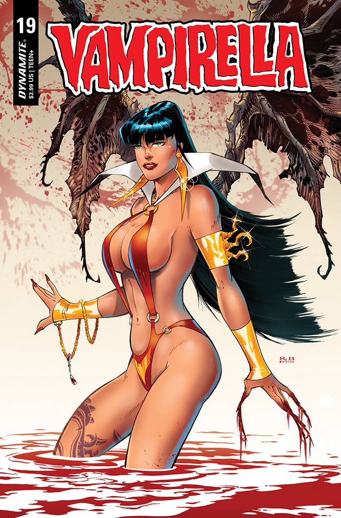 VAMPIRELLA #19 PREMIUM RB WHITE FOC VAR