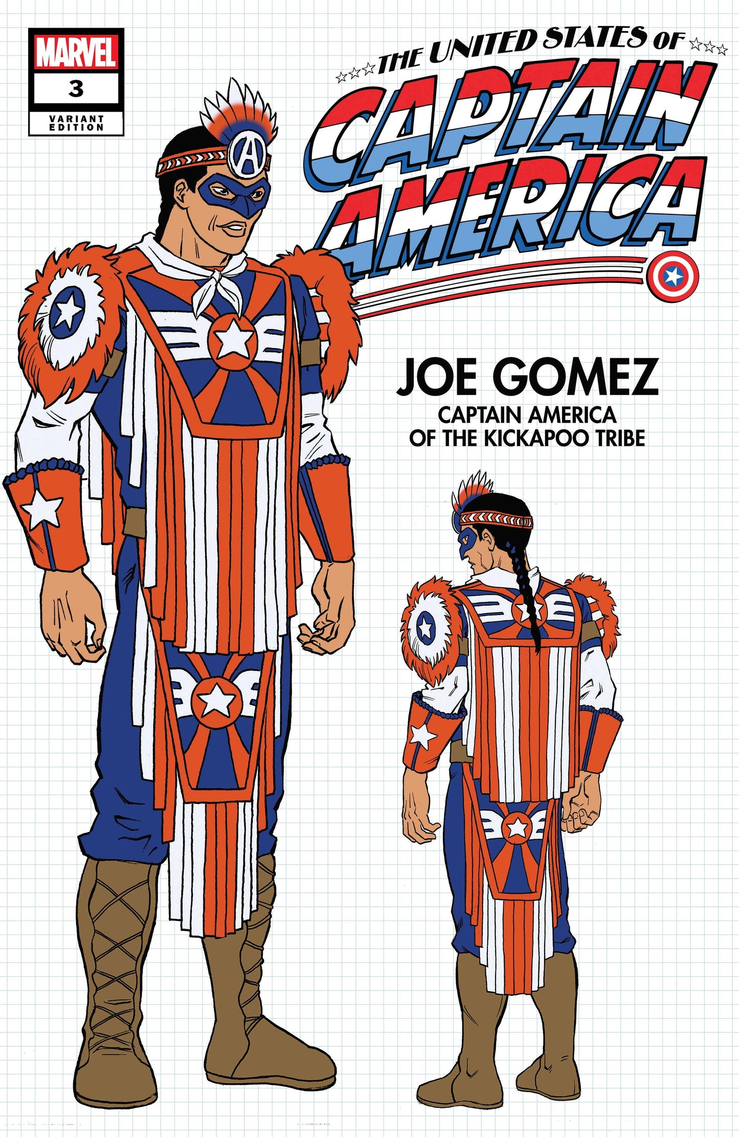 UNITED STATES CAPTAIN AMERICA #3 (OF 5) CUTLER DESIGN VAR